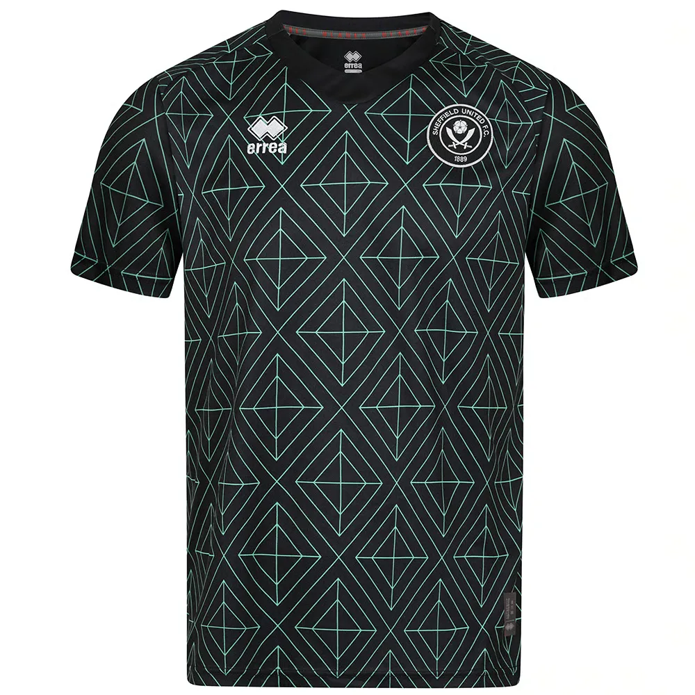 Men's Sheffield United 2024/25 Third Warm Up Shirt - Green