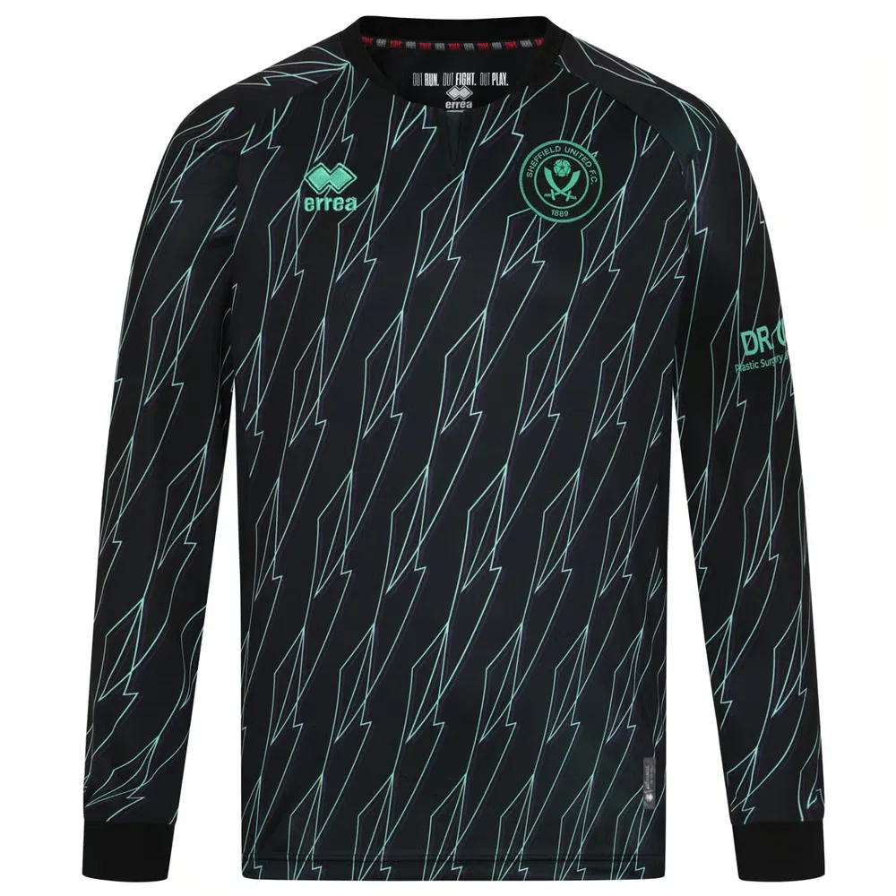 Men's Sheffield United 2024/25 Away Long Sleeve Shirt