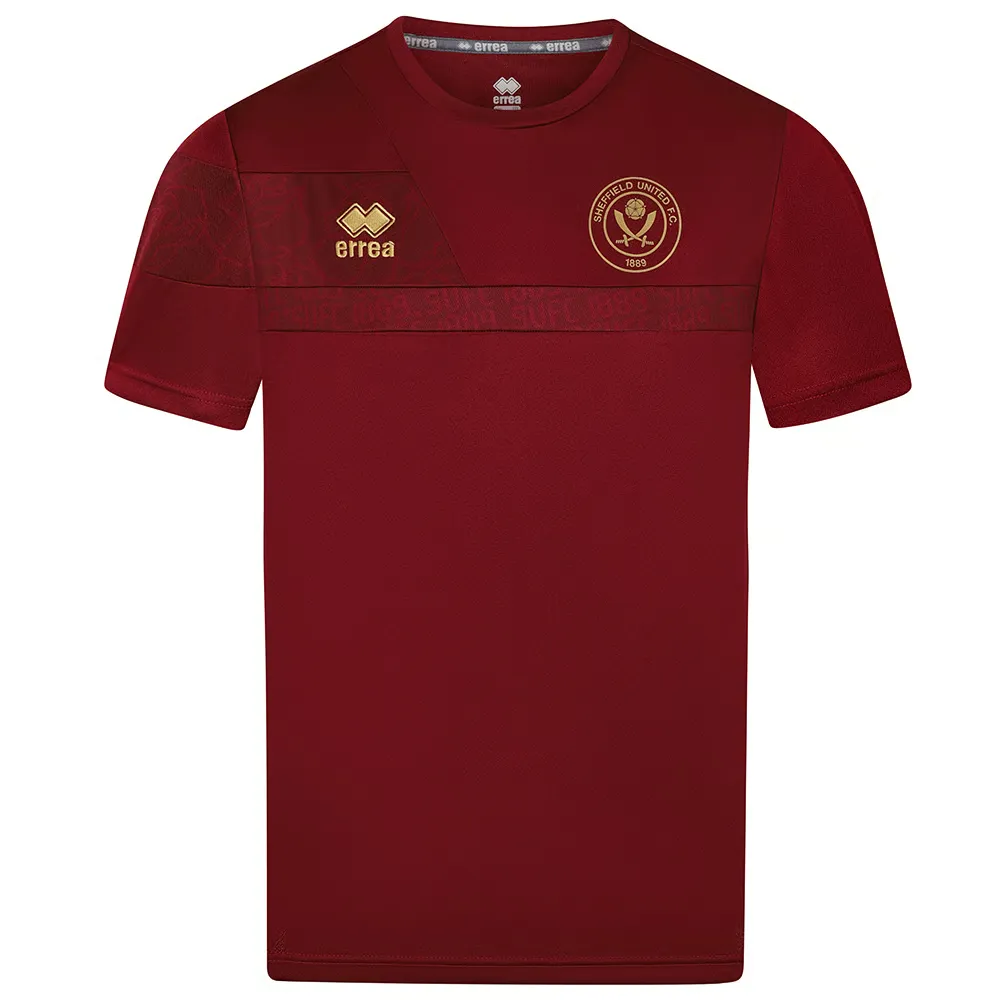 Kid's Sheffield United 2024/25 Third Authentic Training Parker Shirt - Red