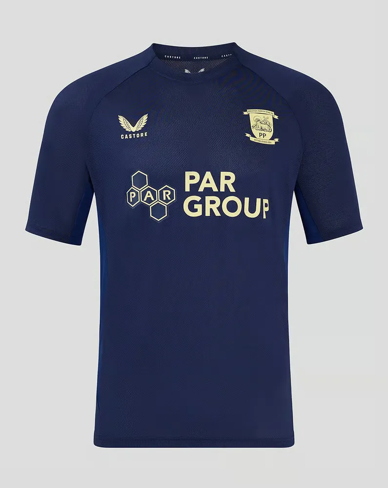 Men's Preston North End 2024/25 Third Authentic Training Shirt - Navy