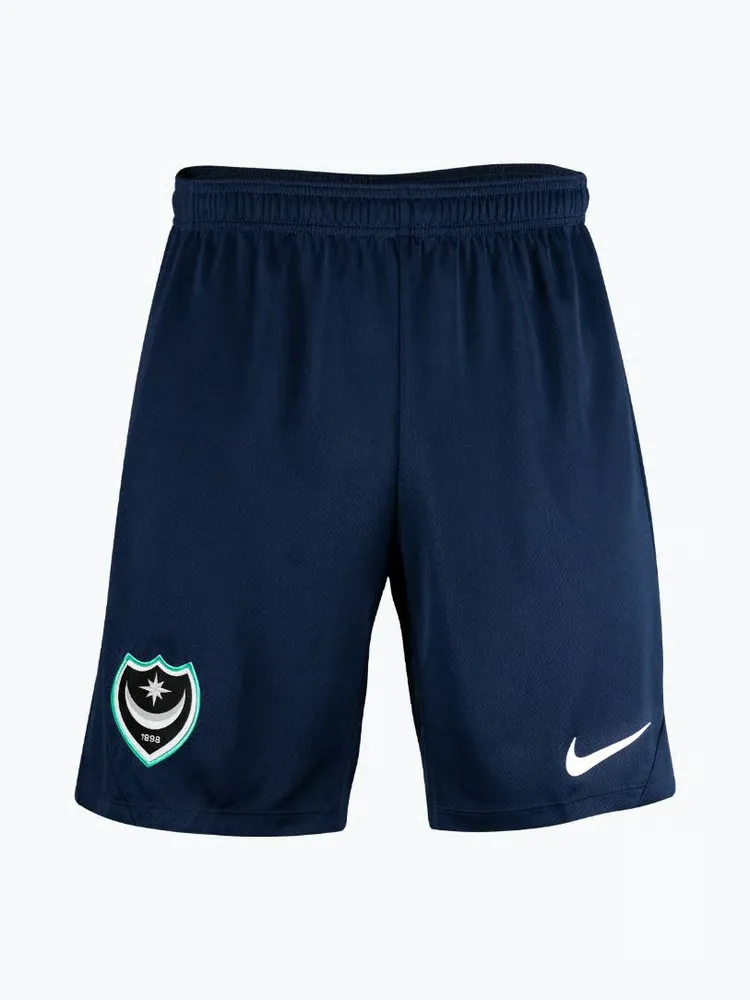 Men's Portsmouth 2024/25 Third Authentic Strike Training Shorts