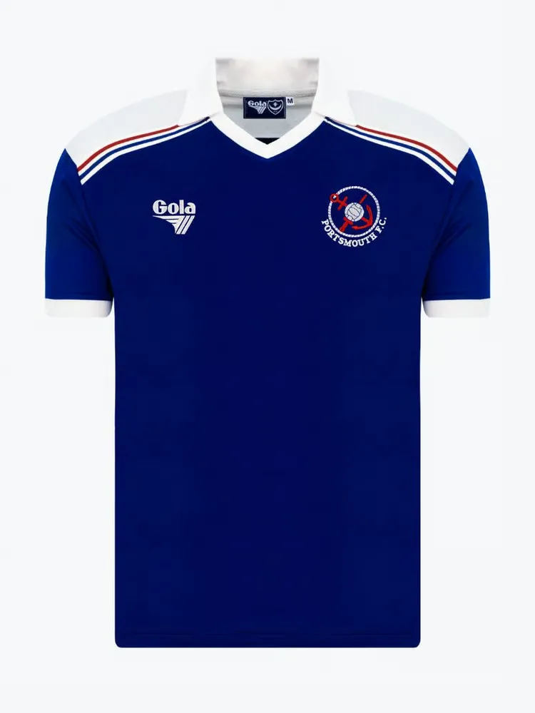 Men's Portsmouth 1980/82 Home Retro Shirt