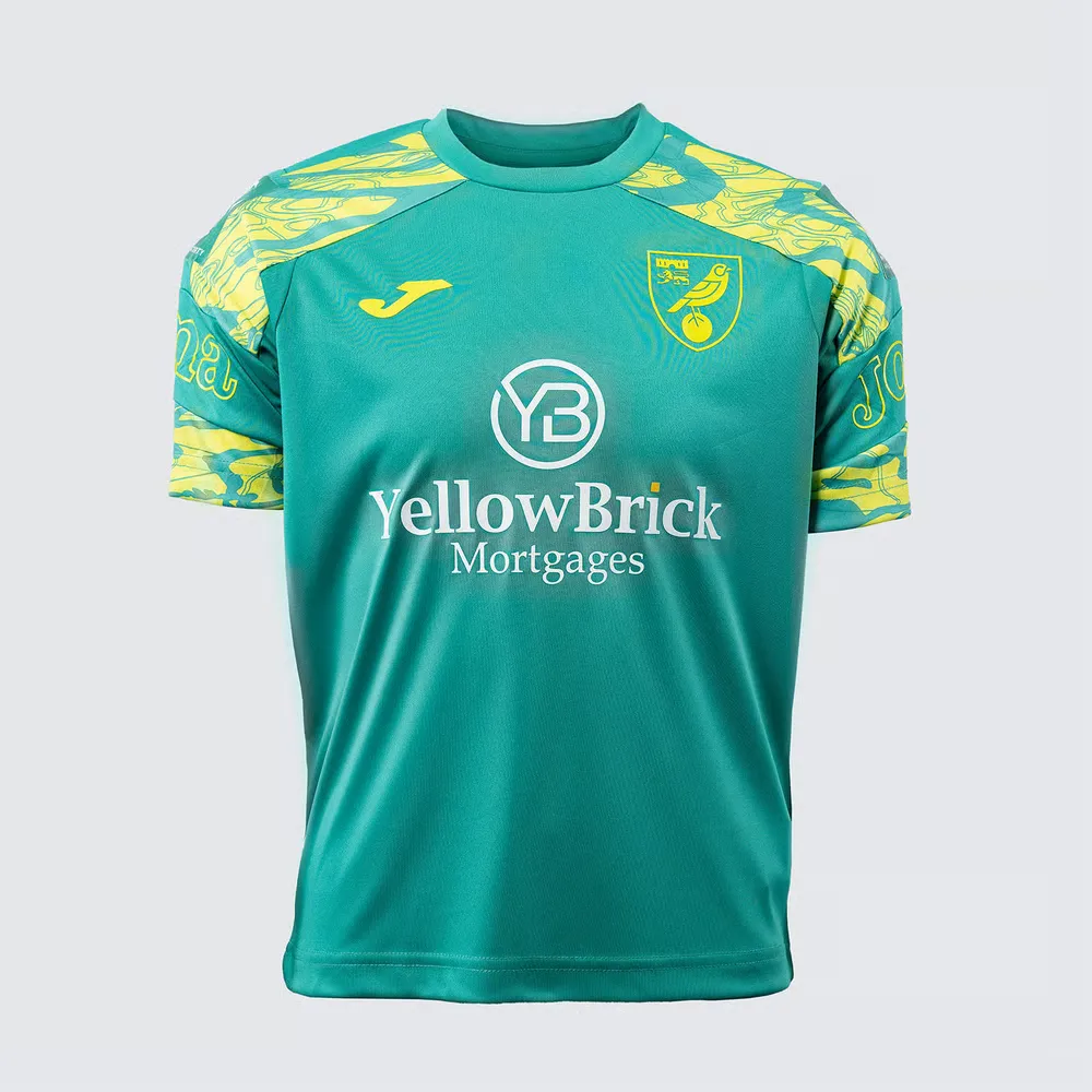 Kid's Norwich City 2024/25 Third Authentic Warm-up Training Shirt