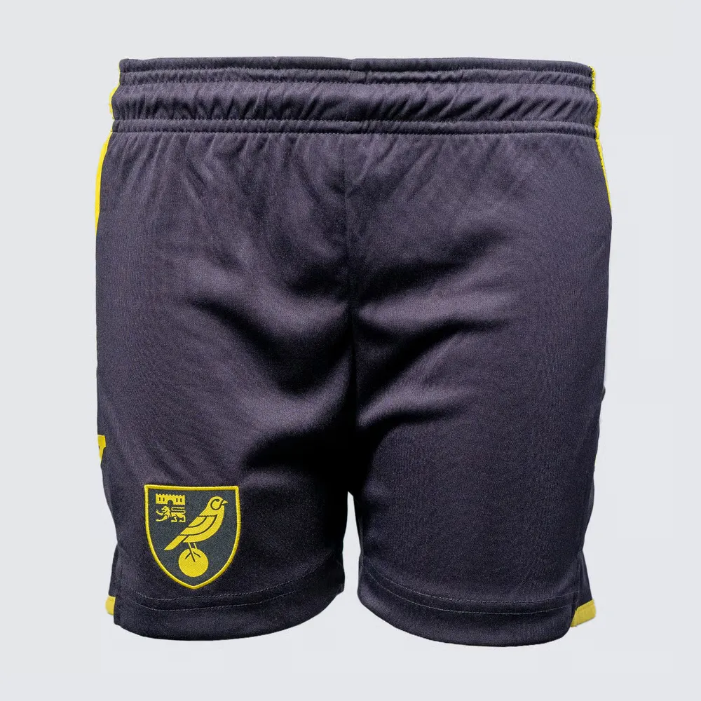 Kid's Norwich City 2024/25 Away Shorts