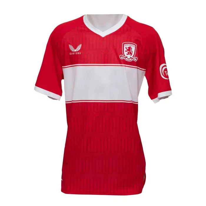 Men's Middlesbrough 2025/26 Home Blank Shirt