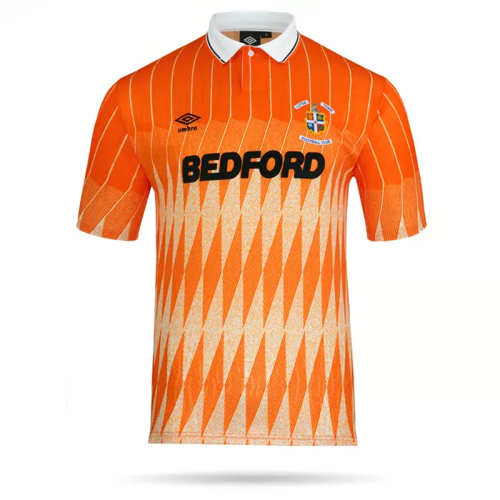 Men's Luton Town 1989/90 Away Retro Shirt