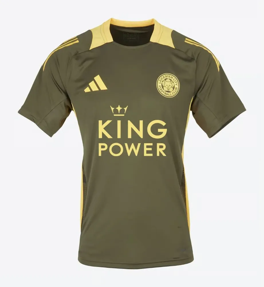 Women's Leicester City 2024/25 Third Authentic Training Shirt - Olive