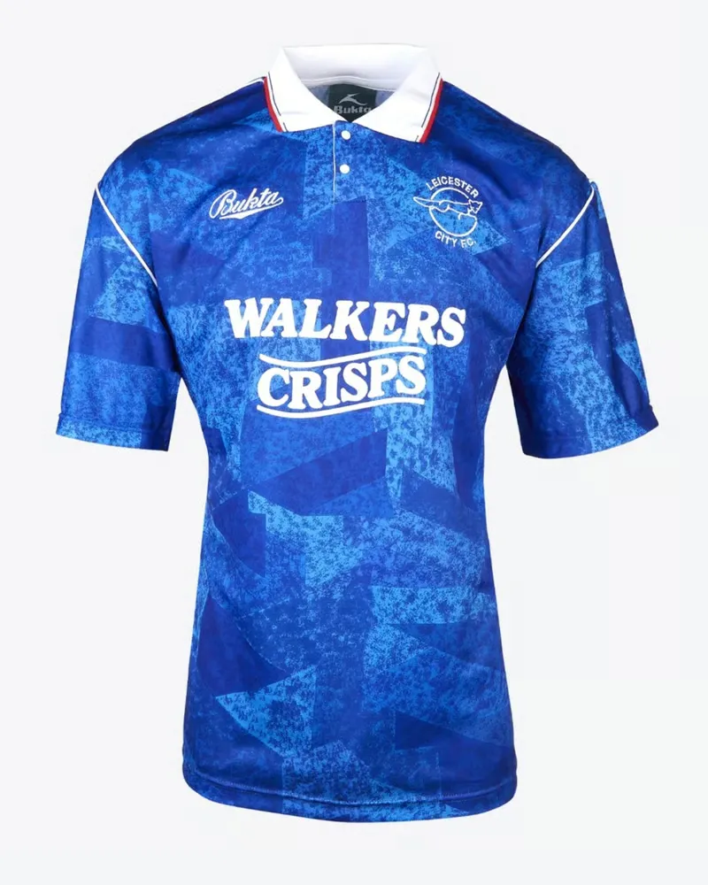 Men's Leicester City 1990 Home Retro Shirt