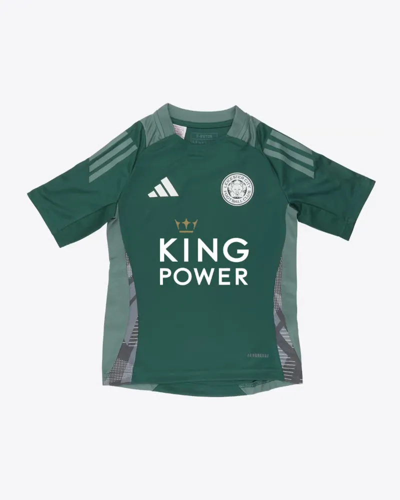 Kid's Leicester City 2024/25 Third Authentic Training Shirt - Green