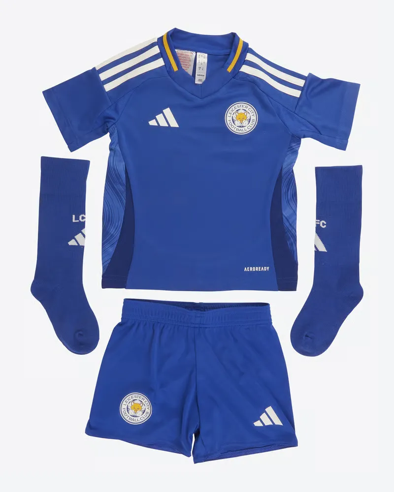 Kid's Leicester City 2024/25 Home Kit