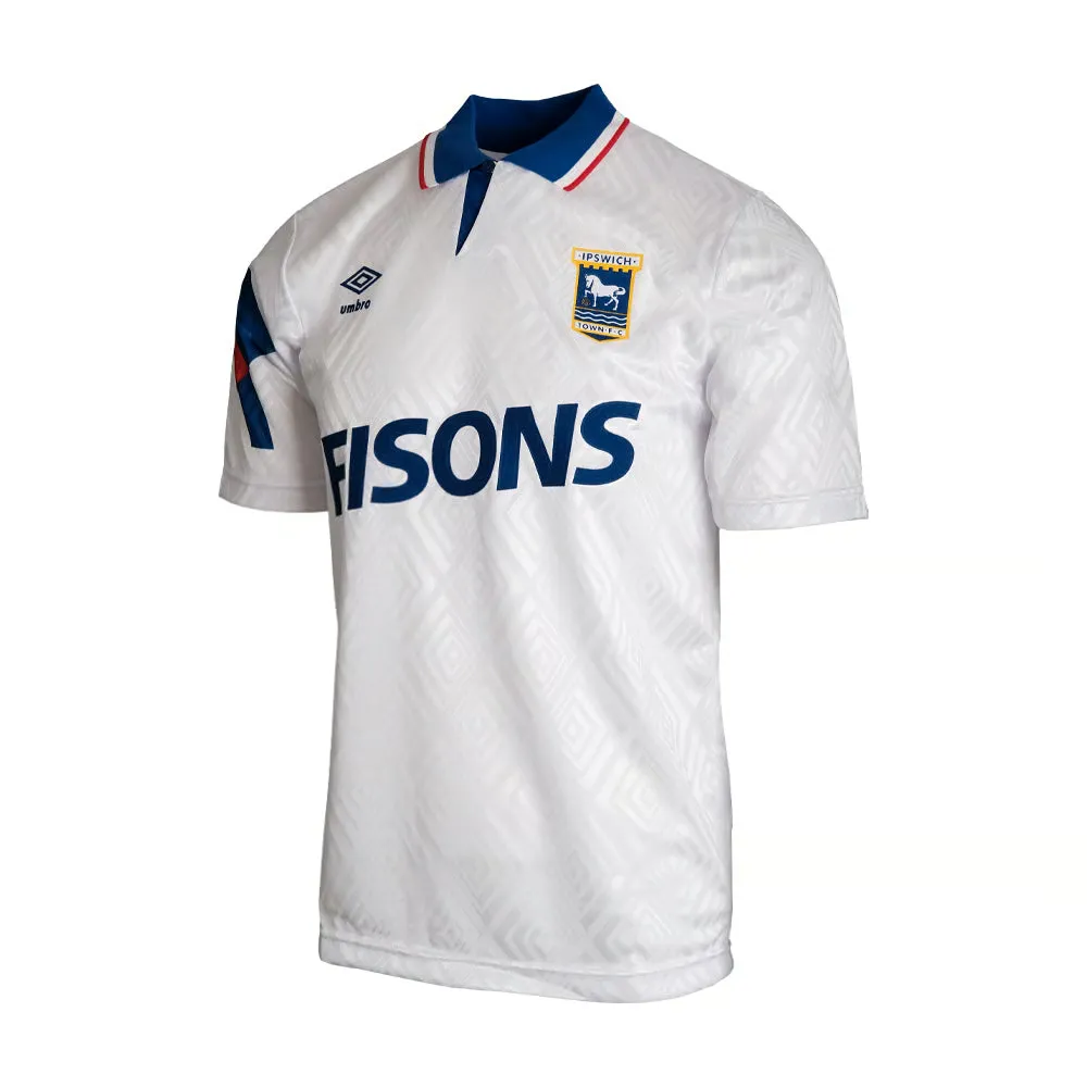 Women's Ipswich Town 1991/93 Away Retro Shirt