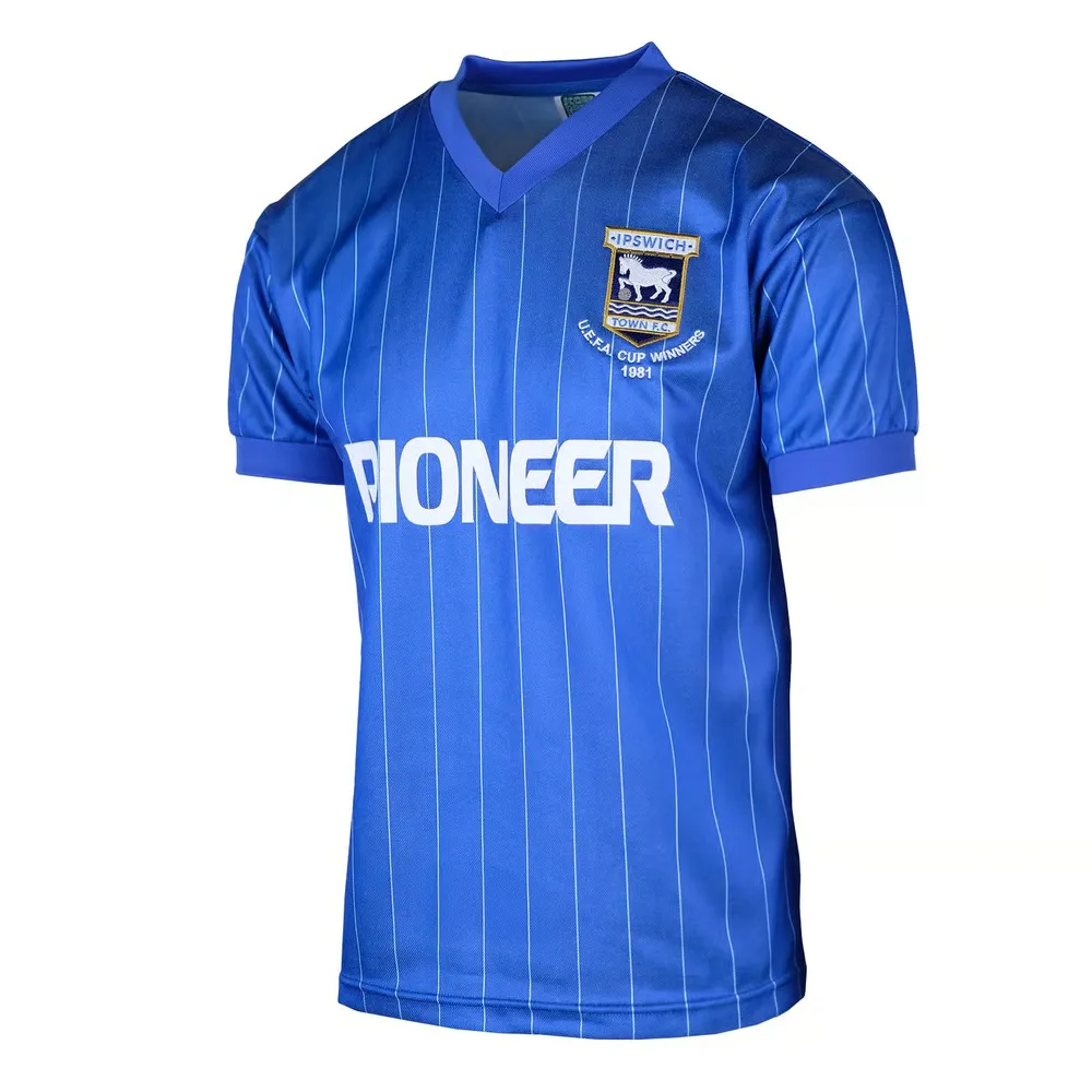 Women's Ipswich Town 1981/82 Home Retro Shirt