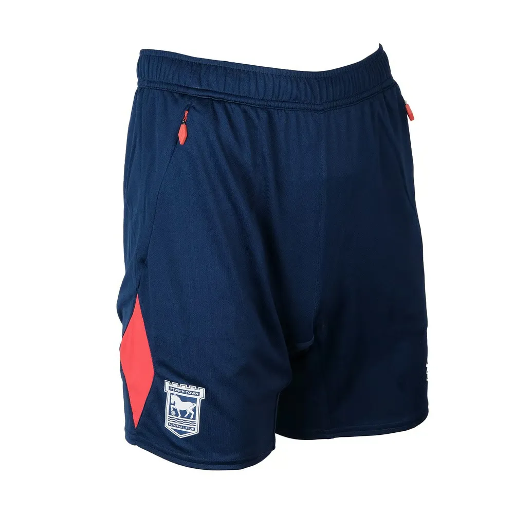 Men's Ipswich Town 2024/25 Third Authentic Training Shorts - Navy