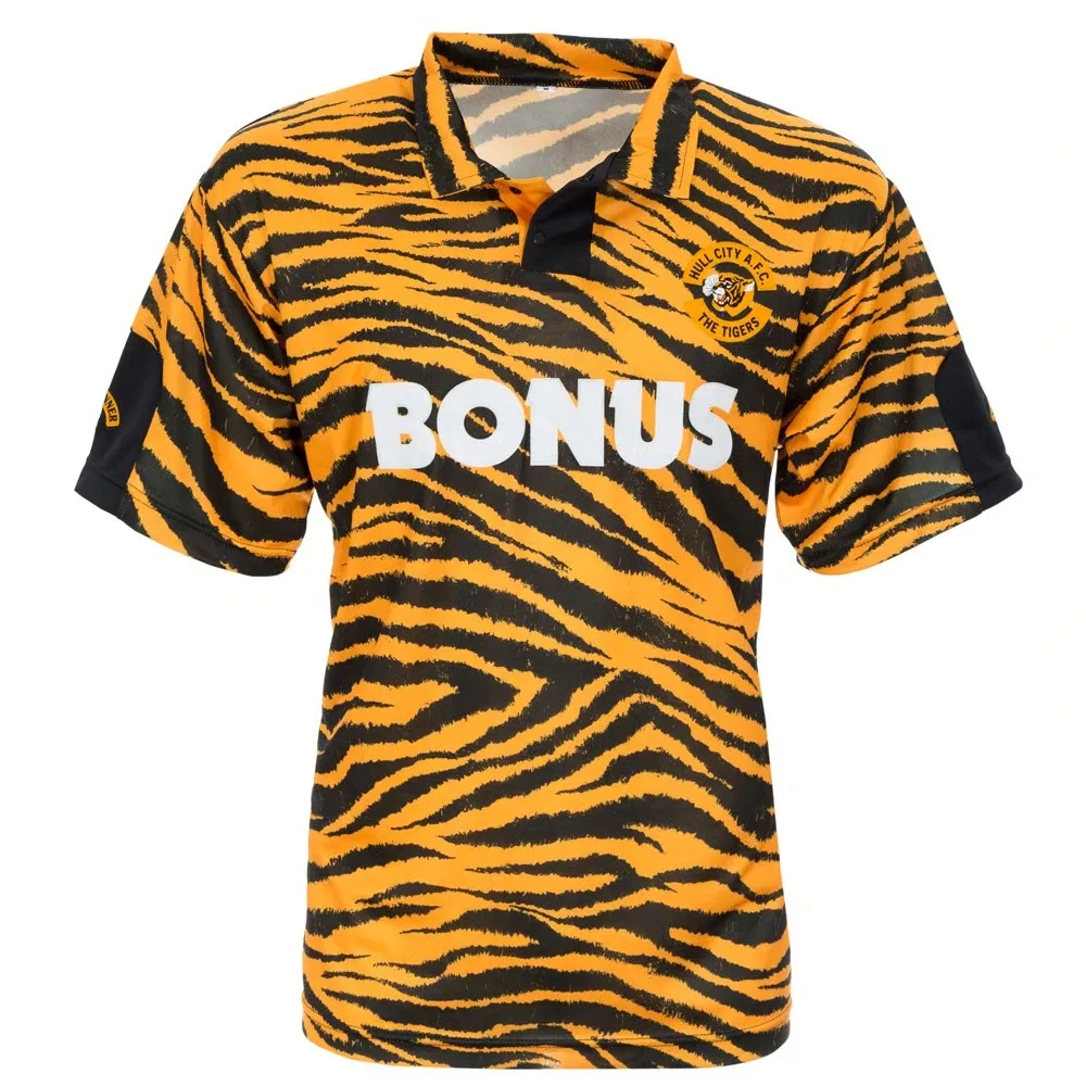 Women's Hull City 1992/93 Home Retro Shirt