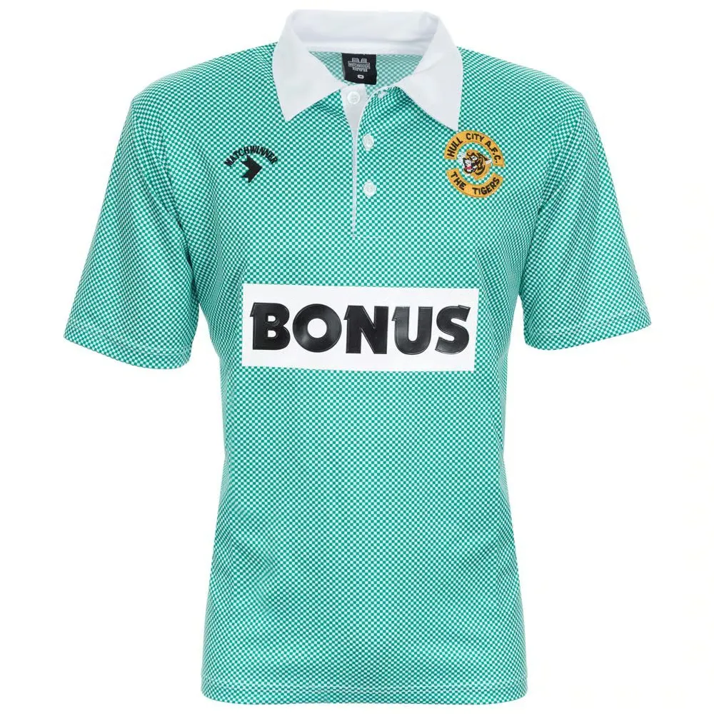 Kid's Hull City 1990 Away Retro Shirt