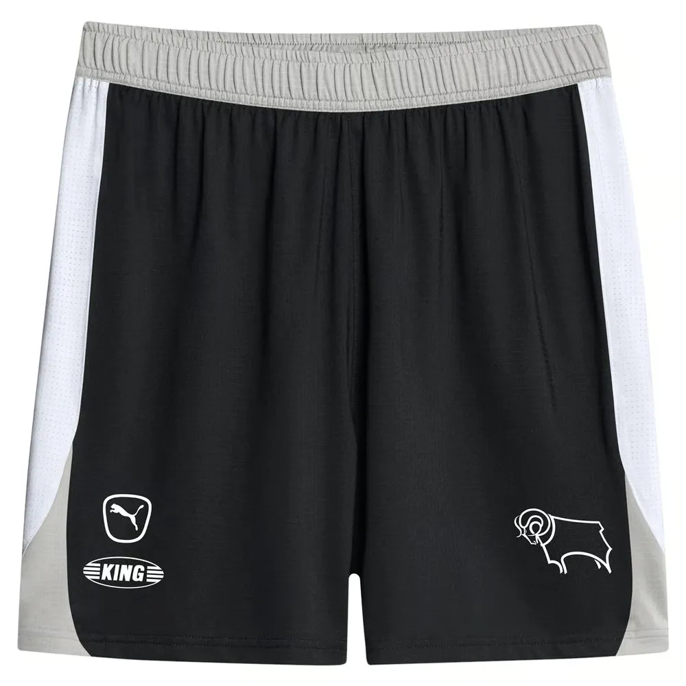 Men's Derby County 2024/25 Third Authentic Pro Warm Up Training Shorts