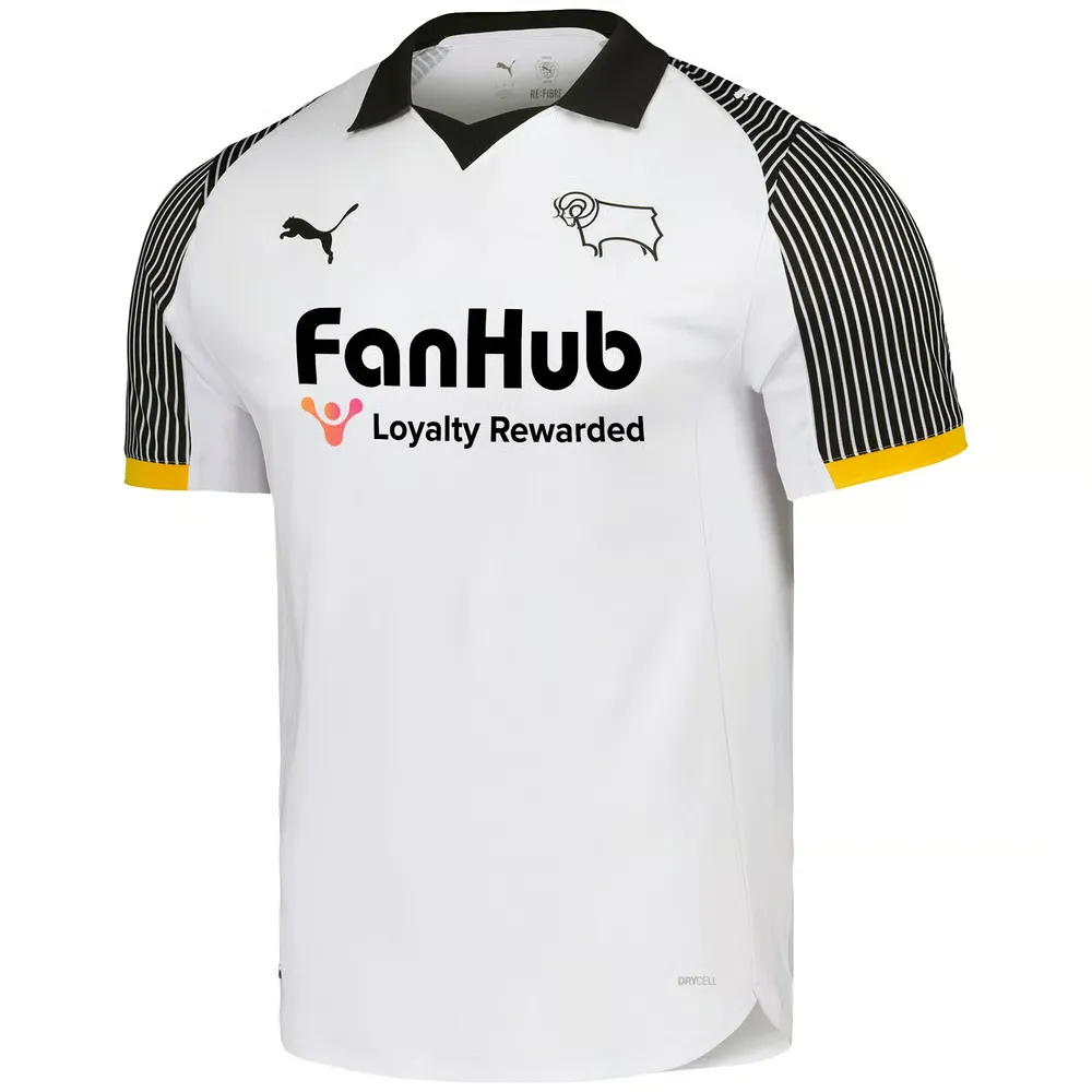 Kid's Derby County 2025/26 Home Shirt