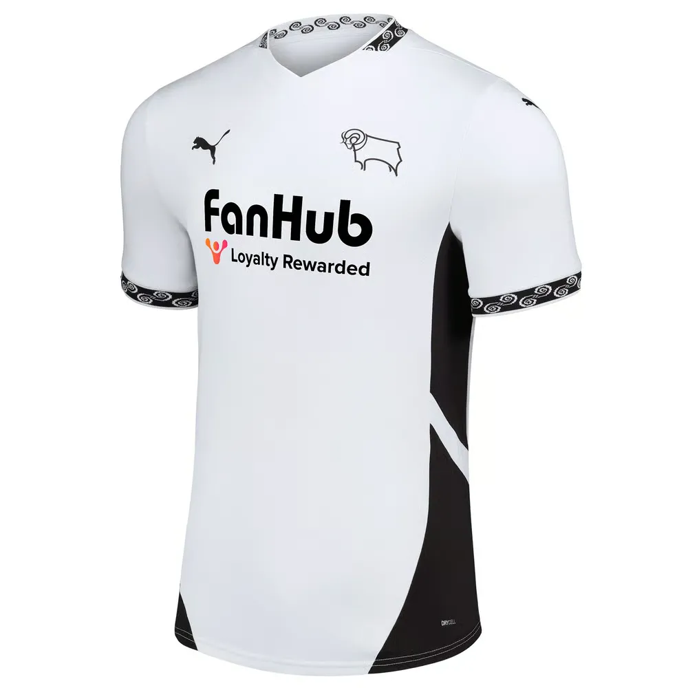 Kid's Derby County 2024/25 Home Shirt