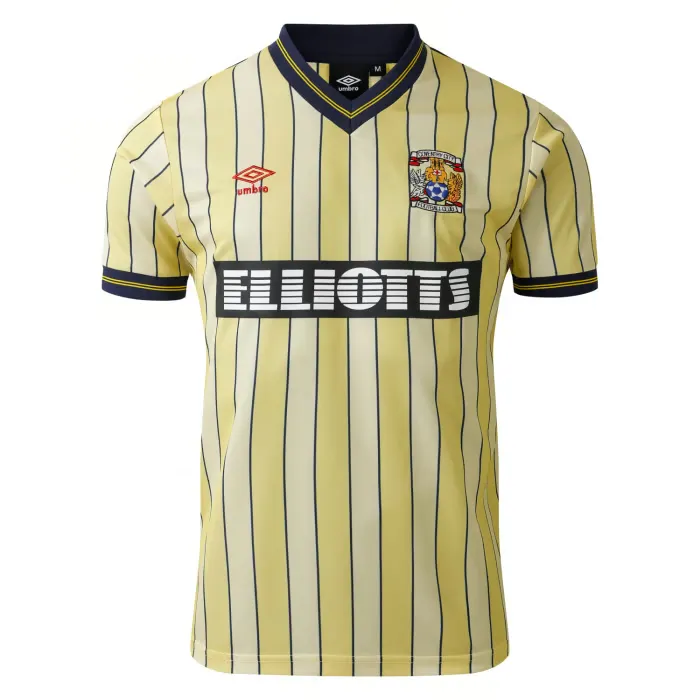 Men's Coventry City 1985/86 Away Retro Shirt