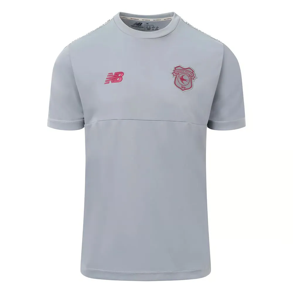 Men's Cardiff City 2024/25 Third Authentic Training Shirt - Grey
