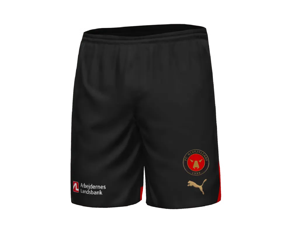Kid's FC Midtjylland 2024/25 Home Shorts