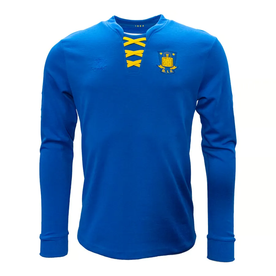 Kid's Brøndby IF Retro Anniversary Long Sleeve Shirt
