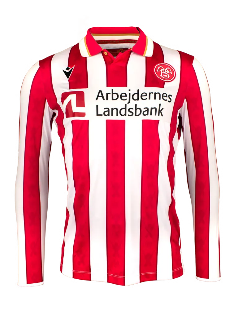Women's AaB Fodbold 2024/25 Home Long Sleeve Shirt