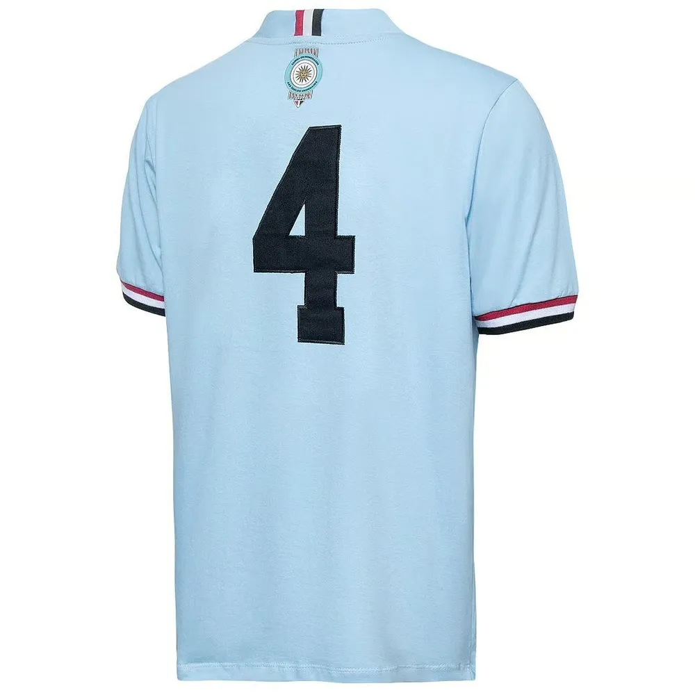 Women's São Paulo Uruguay Idols Collection Retro Shirt #4 - Image 2