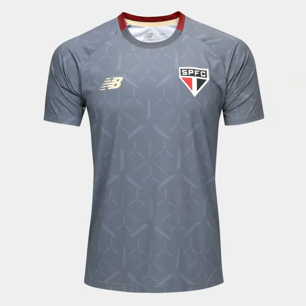 Kid's São Paulo 2025 Third Authentic Training Shirt - Grey