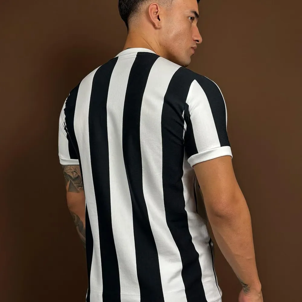 Women's Santos FC 1984 Retro Striped Shirt - Image 2