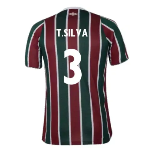 Kid's T.SILVA Fluminense 2025 Home Shirt