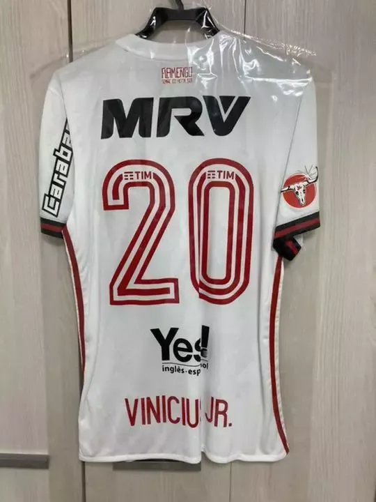 Women's VINI JR. Flamengo 2017/18 Away Shirt