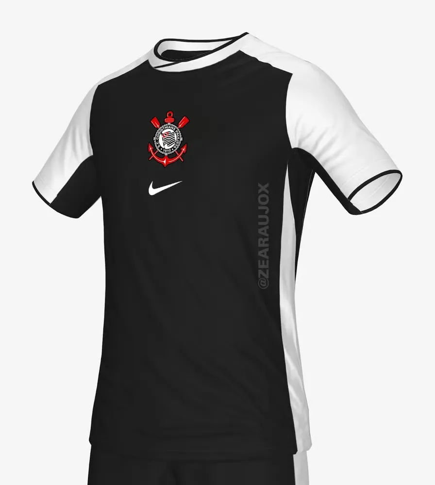 Men's Corinthians Paulista 2025 Home Shirt