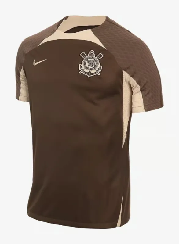 Men's Corinthians Paulista 2024 Third Authentic Training Shirt - Brown